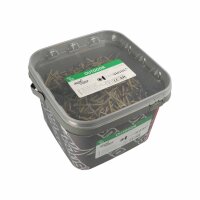 DynaPlus® Fassadenschraube, 4,0x40/22mm, AR-Beschichtung (C4), Senkkopf in schwarz, TX15, Eimer mit 2000 Schrauben