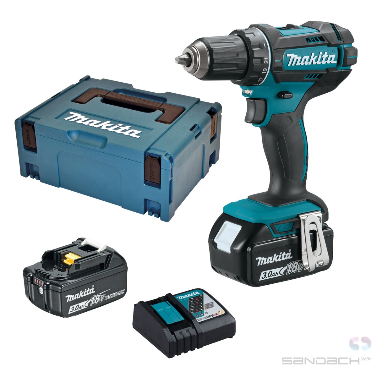 Makita Akkuschrauber 2 Akkus