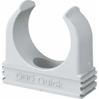 Quick-Klemmschelle Obo Bettermann, M32, lichtgrau RAL...