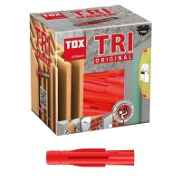 Allzweckdübel, Tox, "Tri", 12 x 71 mm - 1 Stk.