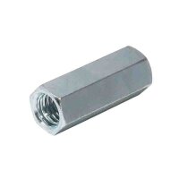 Gewindemuffe/Distanzmuffe sechskant M8 x 40 mm - 10...