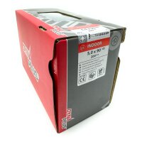 DynaPlus® Universalschraube, 5,0x90/45mm, verzinkt, Senkkopf, PZ-2, 200 Stück